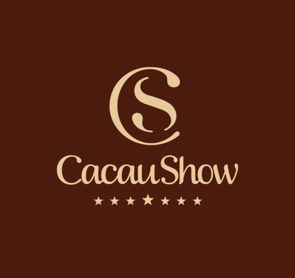 Logo de Cacau Show (no Estacionamento do Extra)