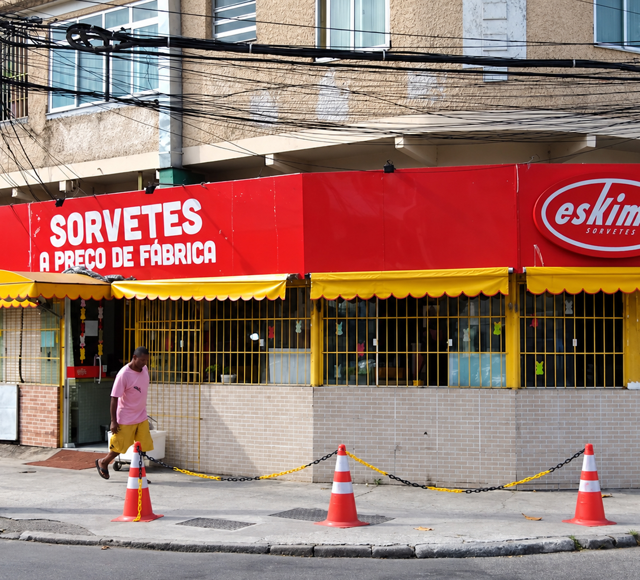 Capa Eskimó Sorvetes Olaria