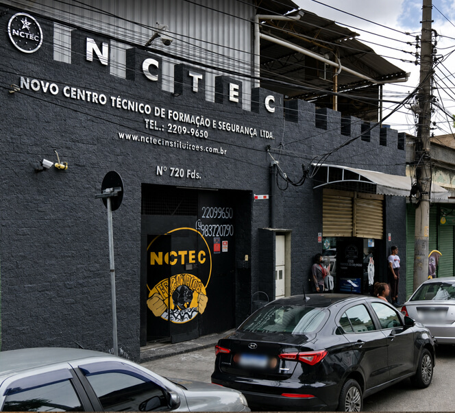 Fachada de NCTEC - Novo Centro Técnico de Formação em Segurança