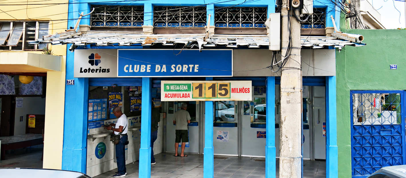 Capa Clube da Sorte (Casa Lotérica)