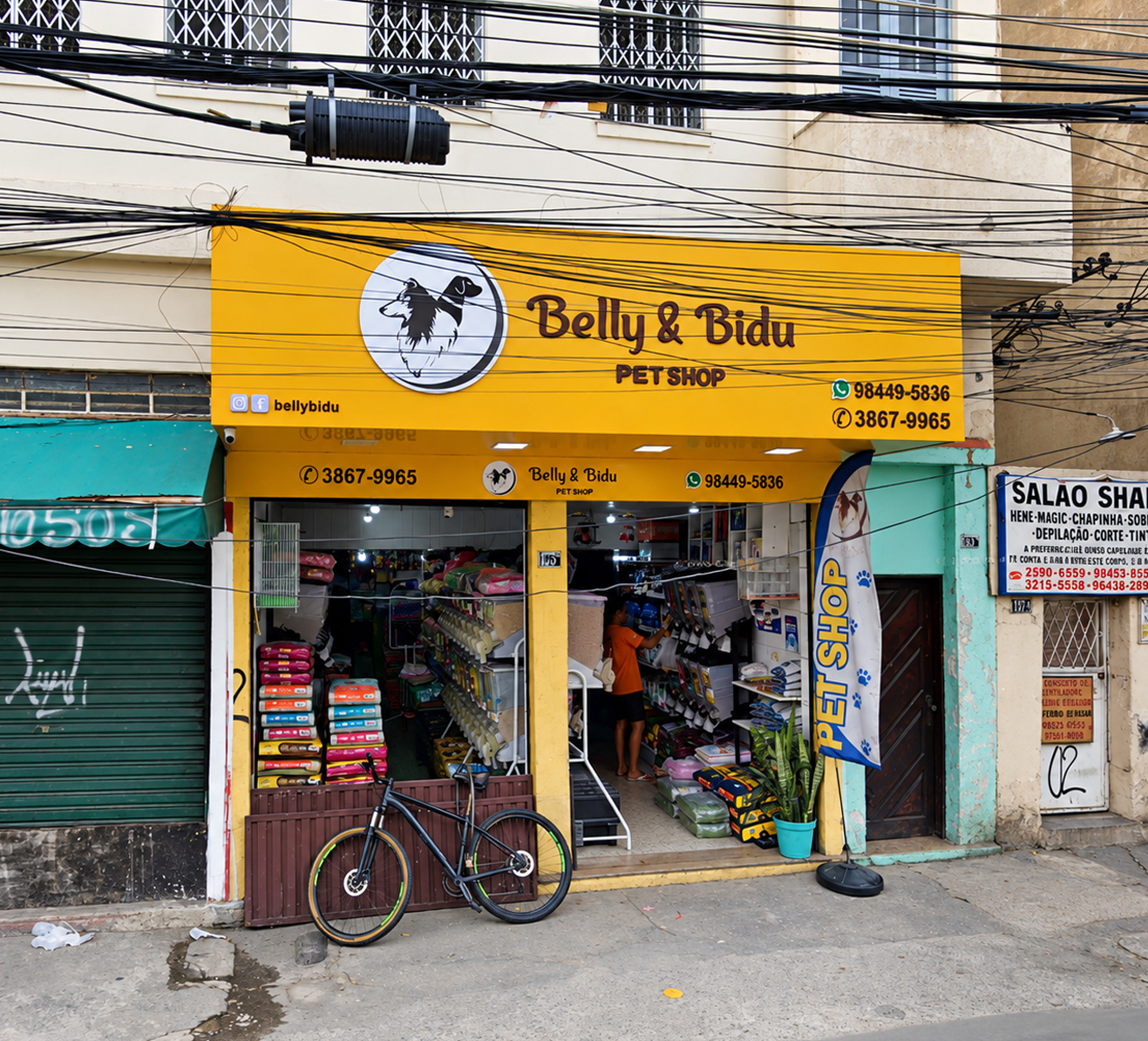 Capa Pet Shop Belly & Bidu