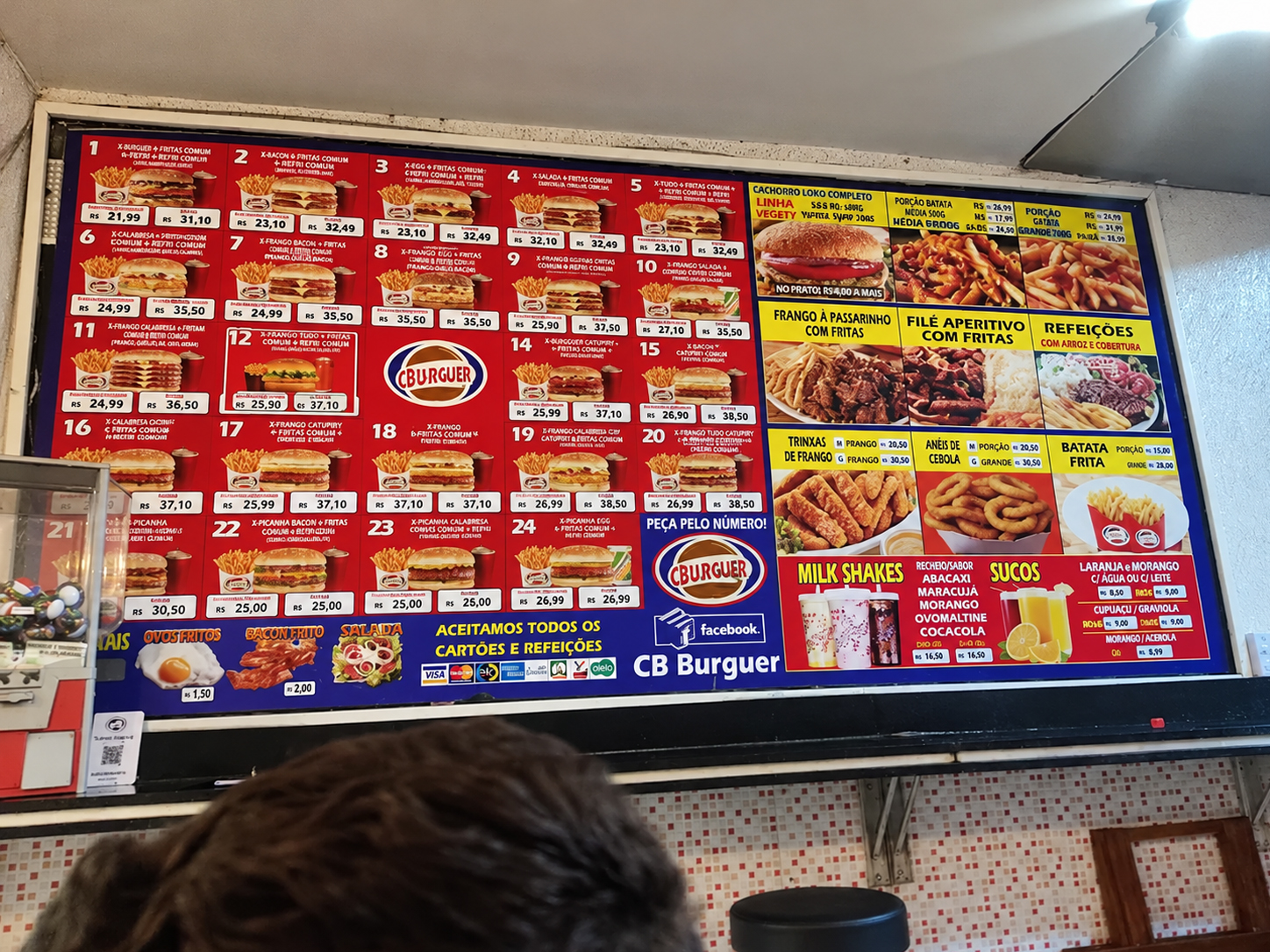 Foto CB Burguer Olaria
