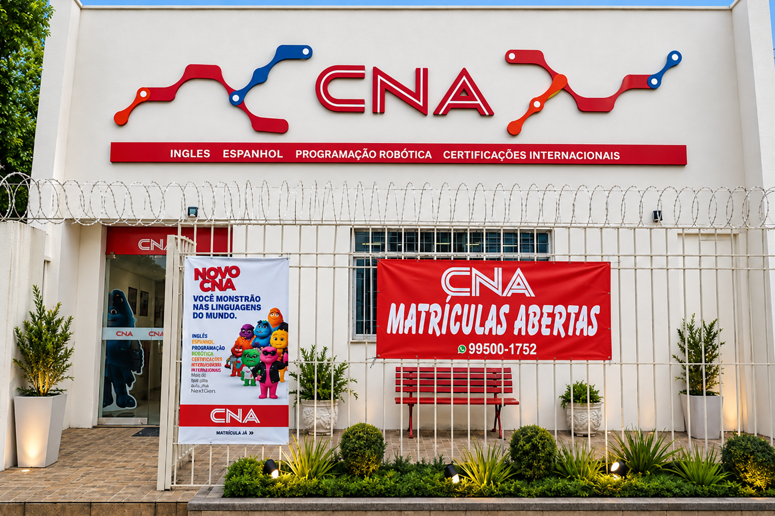 Foto CNA - Curso de inglês e espanhol