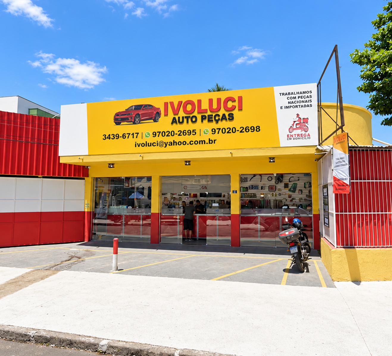Capa Ivoluci Auto Peças